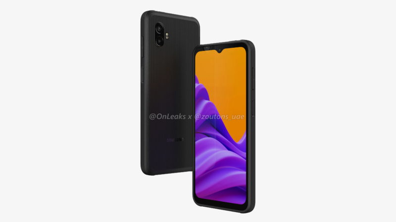 三星 Galaxy XCover Pro 2 三防手機(jī)渲染圖曝光：搭載驍龍 778G，配備 3.5mm 耳機(jī)孔