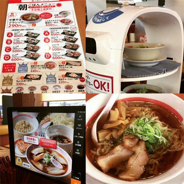 有效減輕員工負(fù)擔(dān)，日本連鎖店推廣中國送餐機器人