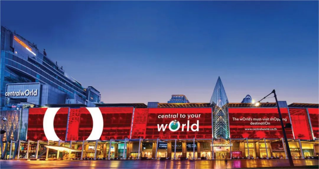 普渡機(jī)器人走進(jìn)曼谷最大的綜合購物中心Central World