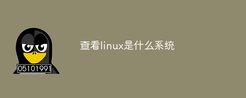 查看linux是什么系統(tǒng)