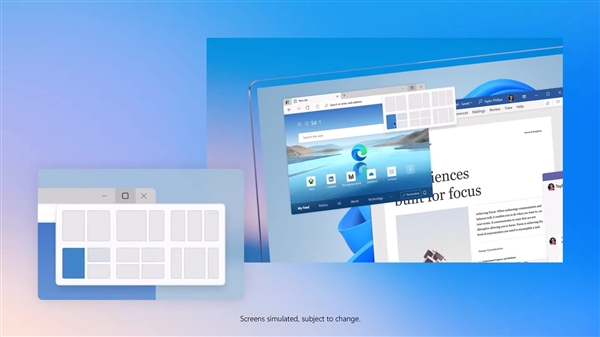 坐等升級!Windows 11大更新將公測 微軟添加多個給力新功能