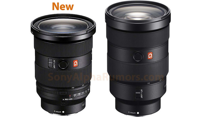 索尼 24-70mm GM II 鏡頭曝光，重 695 克