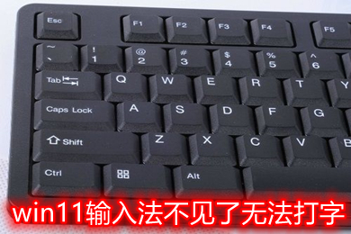 win11輸入法不見了無法打字 win11輸入法切換不出來教程