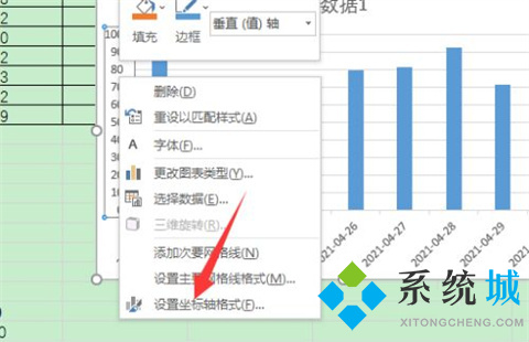 excel圖表怎么設(shè)置x軸y軸 excel畫(huà)圖表如何自定義xy軸