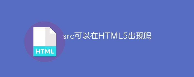 src可以在HTML5出現(xiàn)嗎