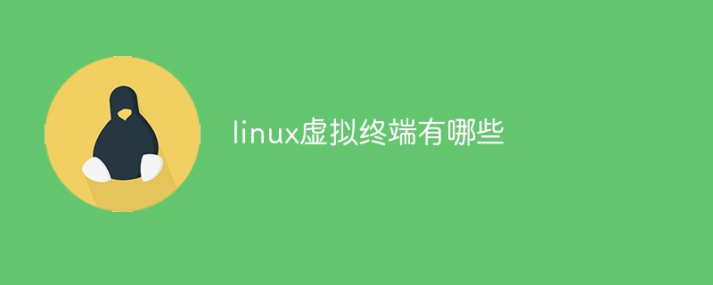 linux虛擬終端有哪些