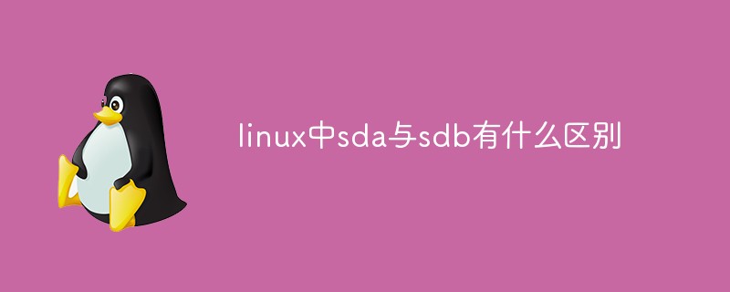 linux中sda與sdb有什么區(qū)別