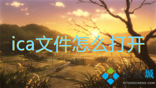 ica文件怎么打開(kāi) ica文件用什么程序打開(kāi)