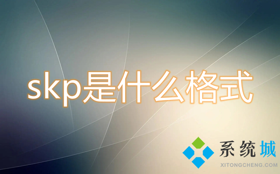 skp是什么格式 skp文件用什么打開