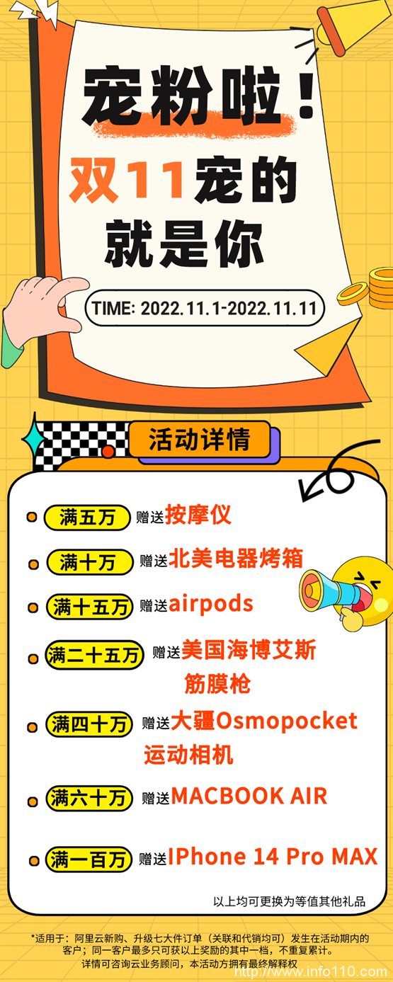 阿里云雙11活動重磅開啟，助力企業(yè)加速提質(zhì)增效