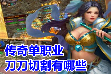 傳奇單職業(yè)刀刀切割有哪些 超變無(wú)任務(wù)單職業(yè)傳奇下載