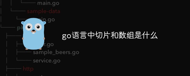 go語(yǔ)言中切片和數(shù)組是什么