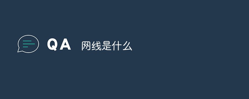 網(wǎng)線是什么
