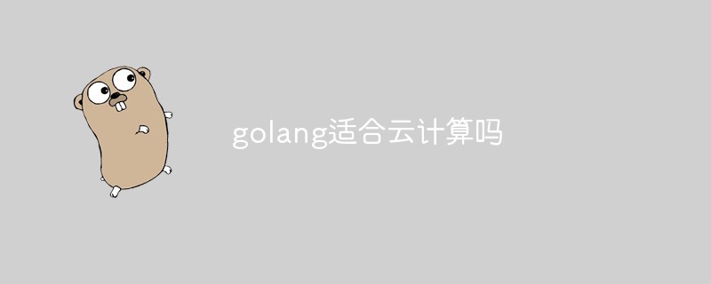 golang適合云計算嗎