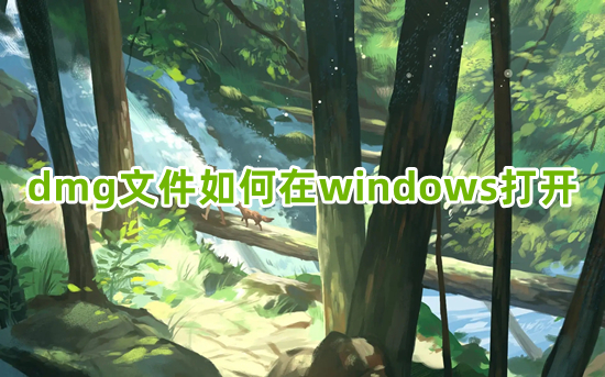 dmg文件如何在windows打開 dmg文件怎么打開