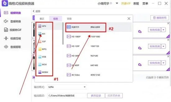 avi格式用什么播放器打開 AVI轉換成mp4格式的方法教程