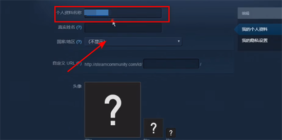 steam怎么改名字 steam修改個人資料的方法教程